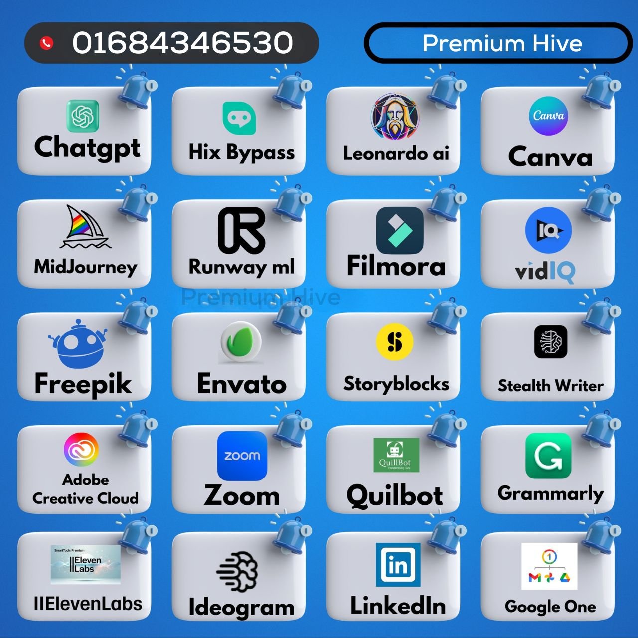 All Digitial Producat Subscription By Premium Hive