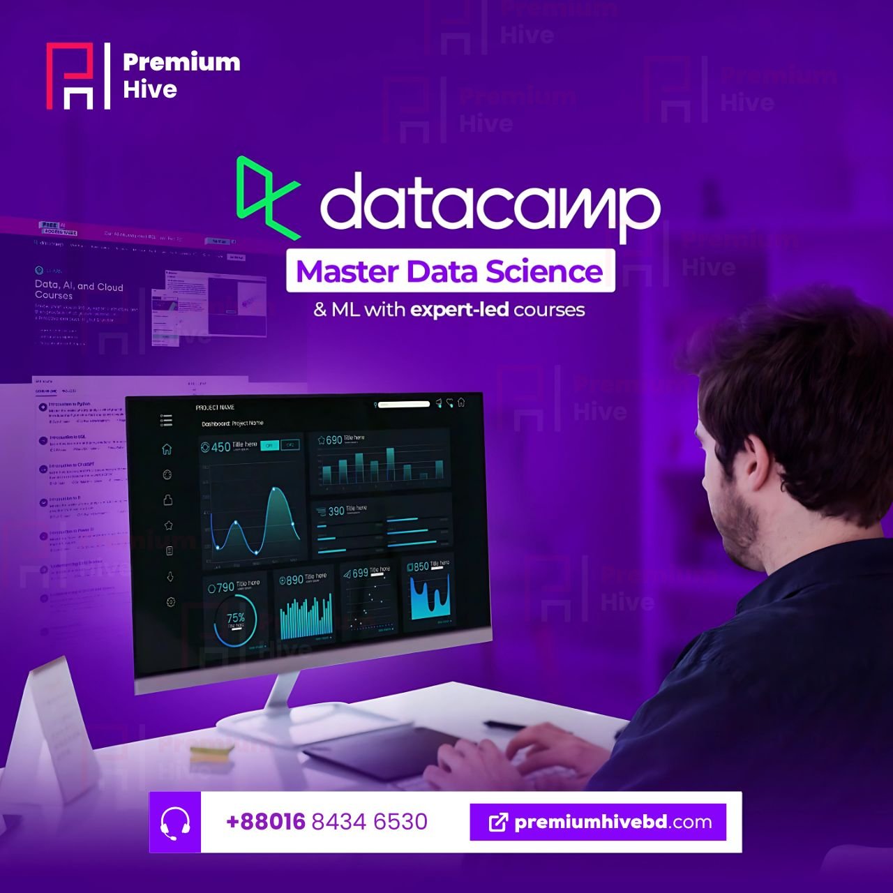 Datacamp Premium Account By Premium Hive BD