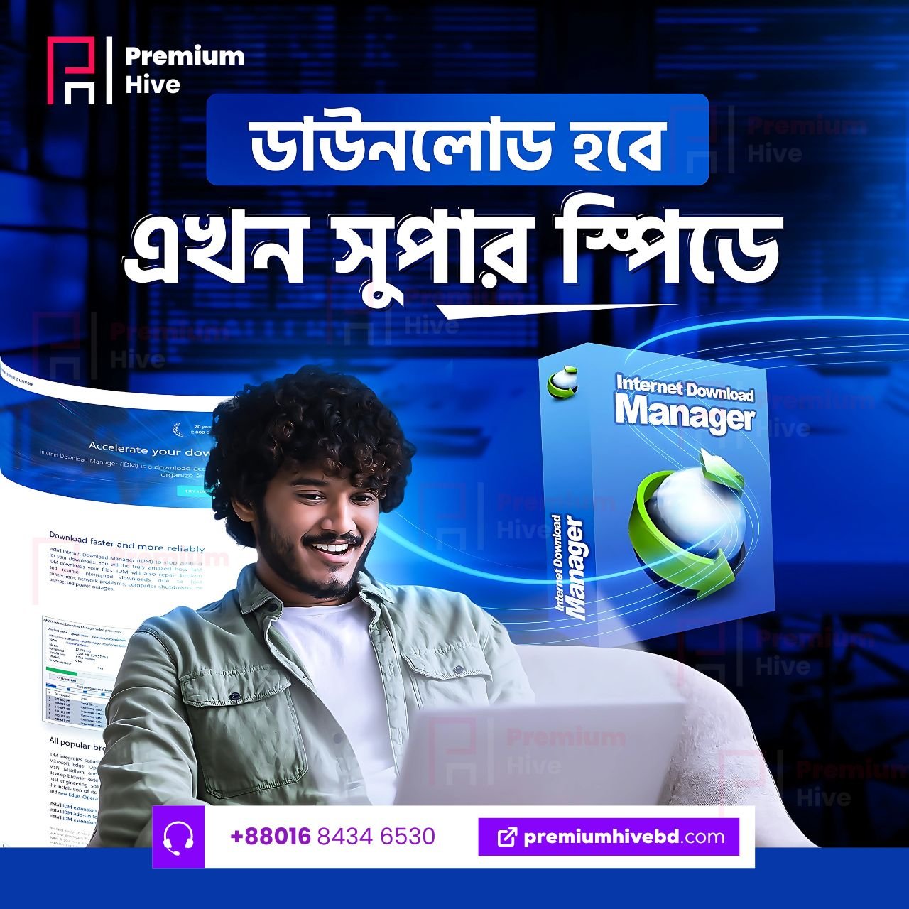 Internet download manager lifetime license By Premium Hive BD