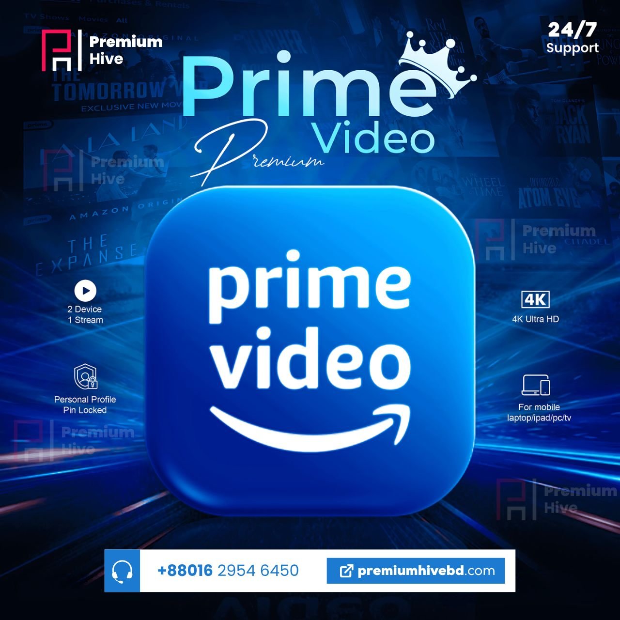 Prime Video By Premium Hive BD